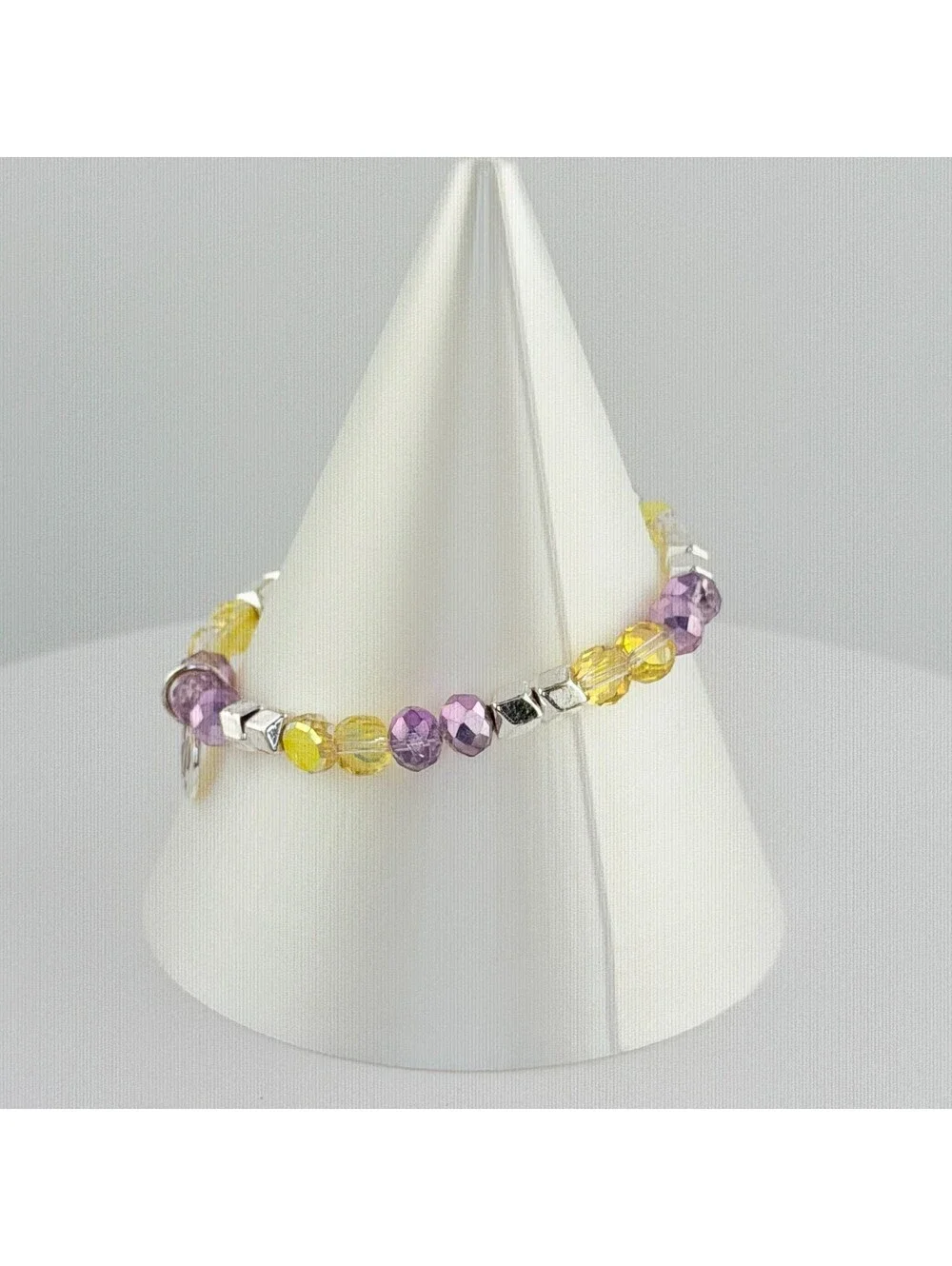 Bomb Party Single Stack Bracelet - on Silver Plating #117